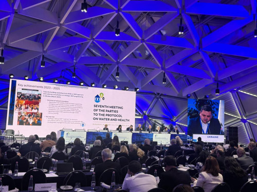 Україна взяла участь у 7-й сесії Наради Сторін Протоколу про воду та здоров'я